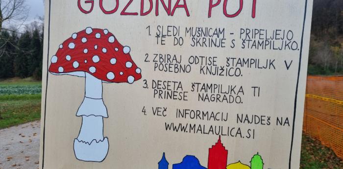 Mala ulica Gozdna pot pk