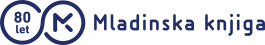 LOGO Mladinska knjiga 80 LET MODER