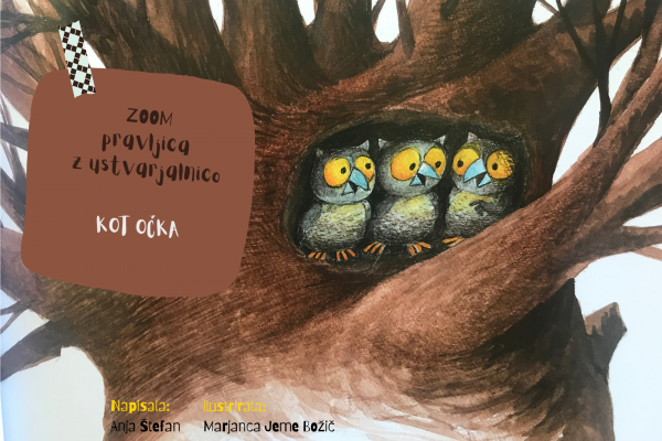 Zoom pravljica 29. 3. KOT OCKA