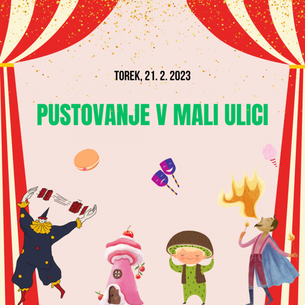 Blue Clown Carnival Illustration Carnival Poster 6