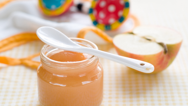 Baby food ideas simple minimalistic instagram advertisement post 2