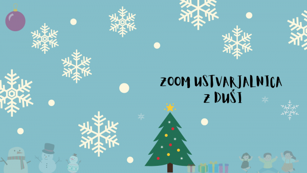 ZOOM USTVARJALNICA novoletna jelka