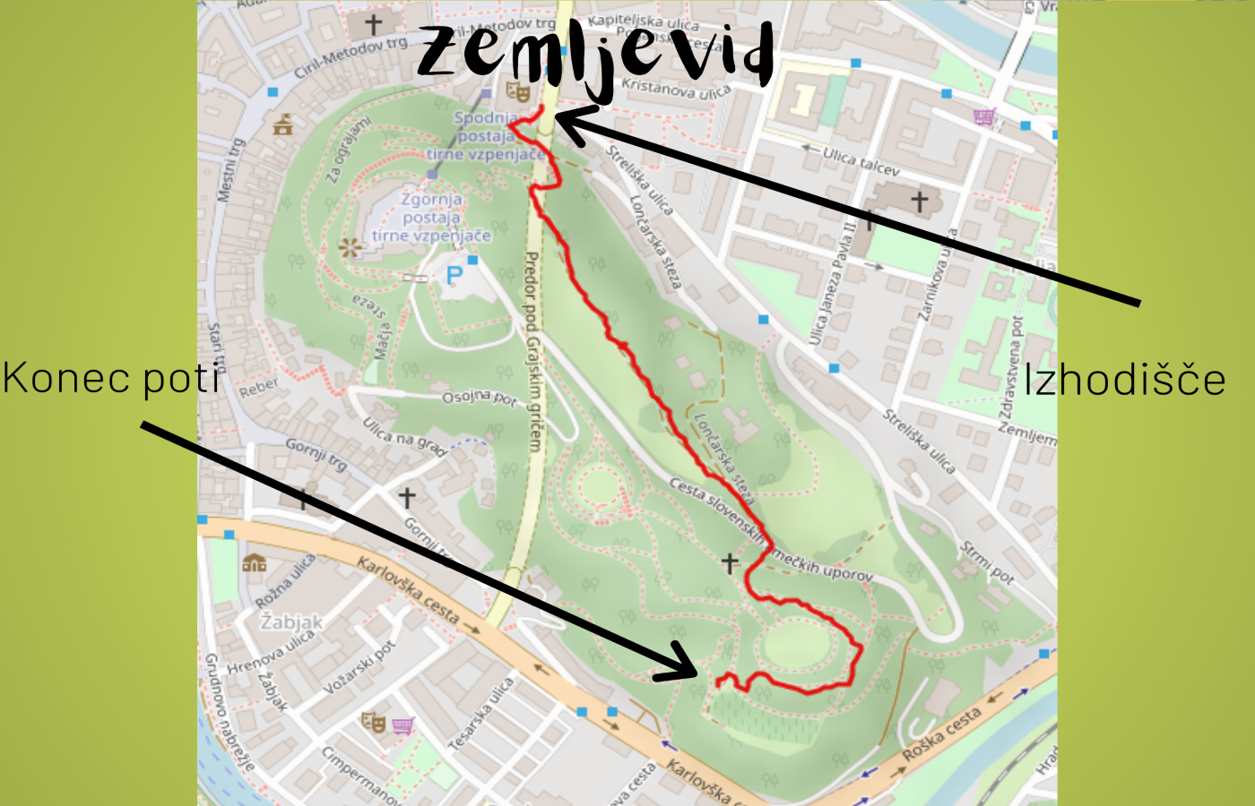 gozdna pot 3 teden zemljevid2