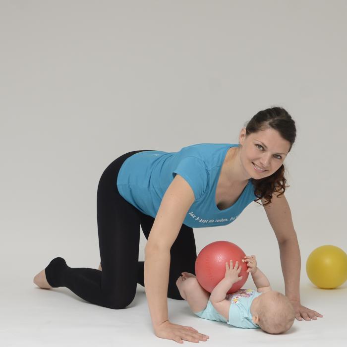 prilagojena pilates vadba po porodu 1