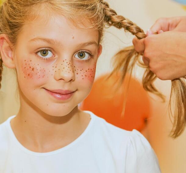 Pika nogavička pri spletanju kitke.