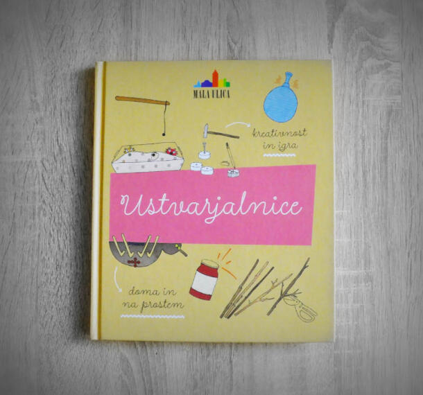 Naslovnica knjige Ustvarjalnice.