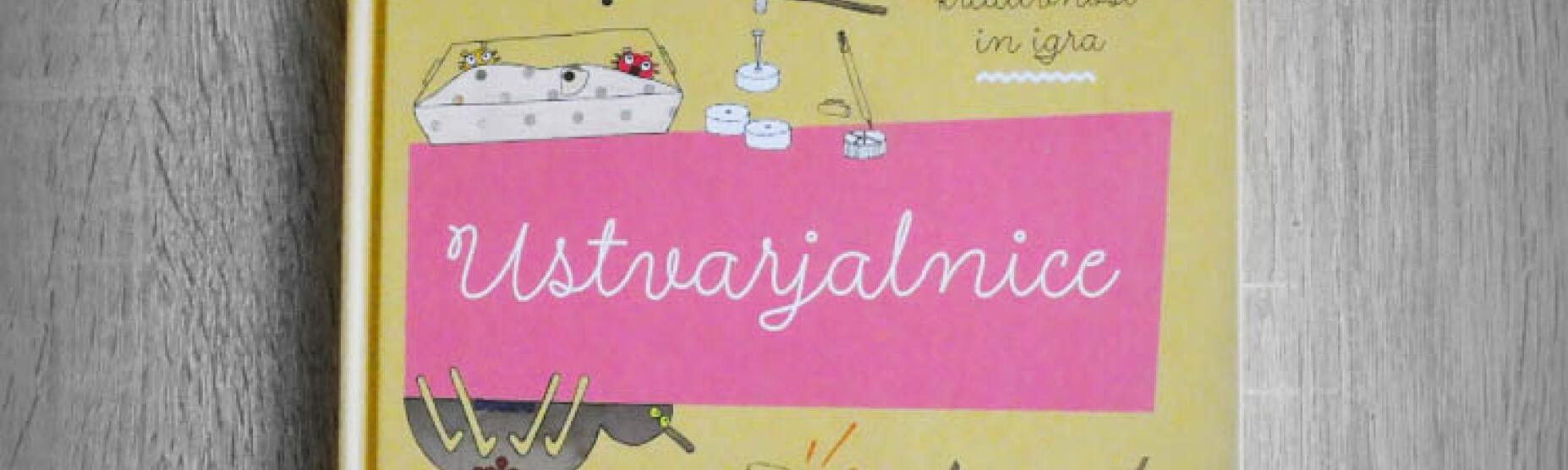 Naslovnica knjige Ustvarjalnice.